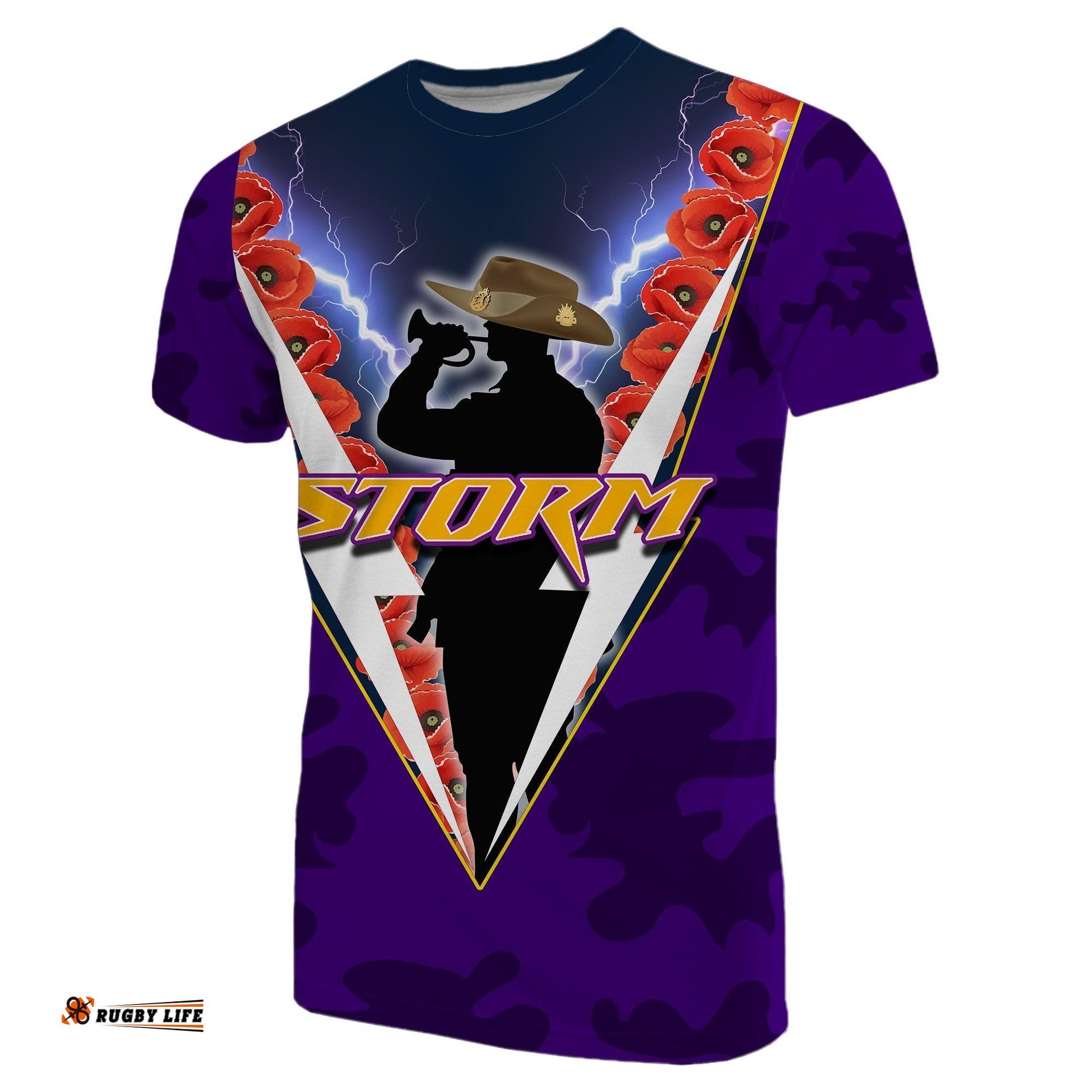 melbourne t shirt storm anzacday