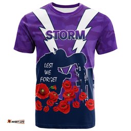 melbourne storm anzac day camo t shirt
