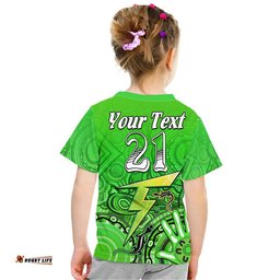 custom personalised sydney thunder cricket champions t shirt lizard indigenous aboriginal