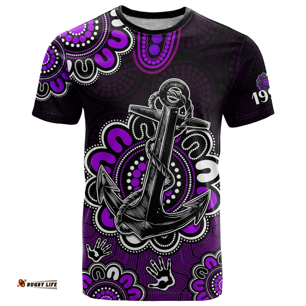 custom personalised afl fremantle dockers 1994 aboriginal t shirt
