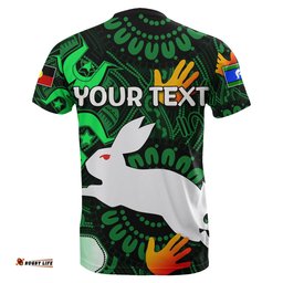 custom personalised naidoc rabbitohs t shirt naidoc patterns