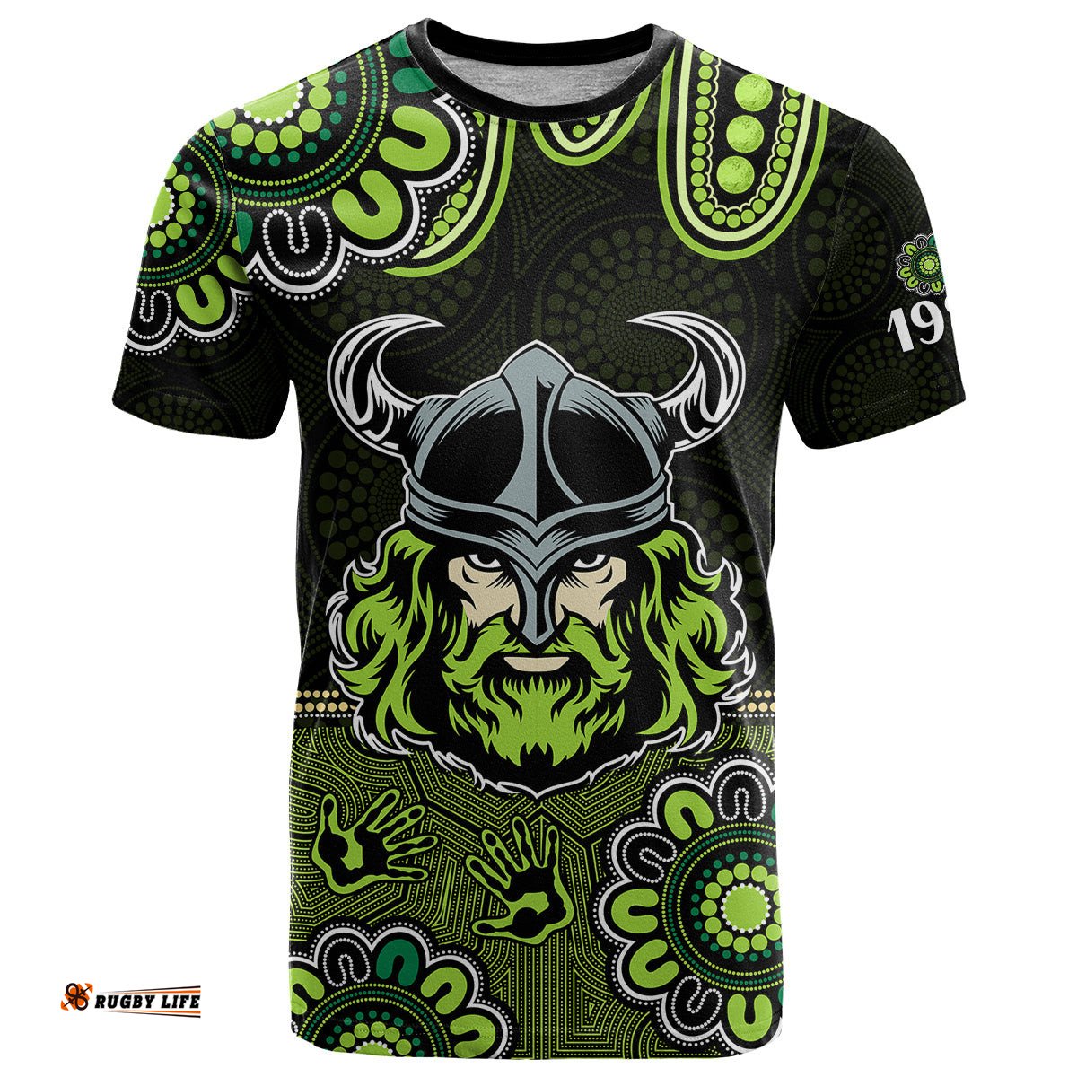 custom personalised nrl canberra raiders rugby 1981 aboriginal t shirt