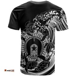 customaboriginal t shirt torres strait islands in wave blackAmazing Aussie