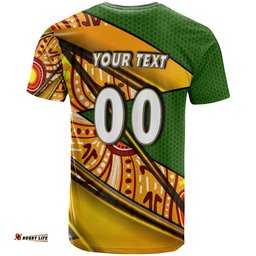 wallabies rugby t shirt custom kangaroo rugby ball rugby championship personalised player and number t shirt