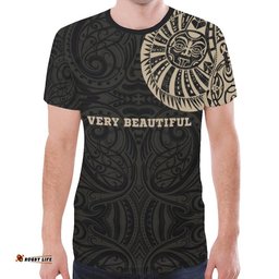 maori warrior tattoo t shirt very beautiful k5 new all over print t shirt for men model t45