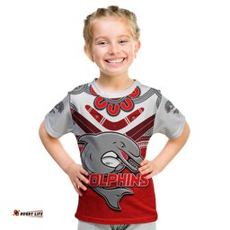 custom personalised dolphins rugby t shirt redcliffe come back stronger