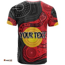 custom personalised 2023 parramatta eels t shirt simple aboriginal