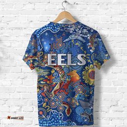 parramatta t shirt eels indigenous naidoc vibes blue
