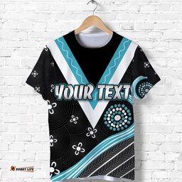 custom personalised we are port adelaide t shirt power