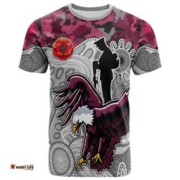 eagles rugby t shirt aboriginal anzac eagles t shirt rlt13Amazing Aussie