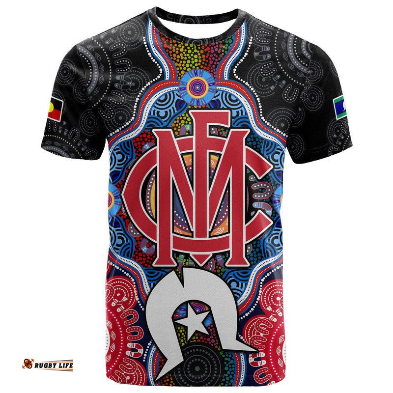 custom personalised demons football naidoc week t shirt indigenous