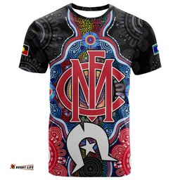 custom personalised demons football naidoc week t shirt indigenous