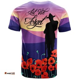 t shirt lest we forget