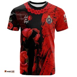 Amazing Aussie New Zealand Anzac T-shirt - Anzac Poppy