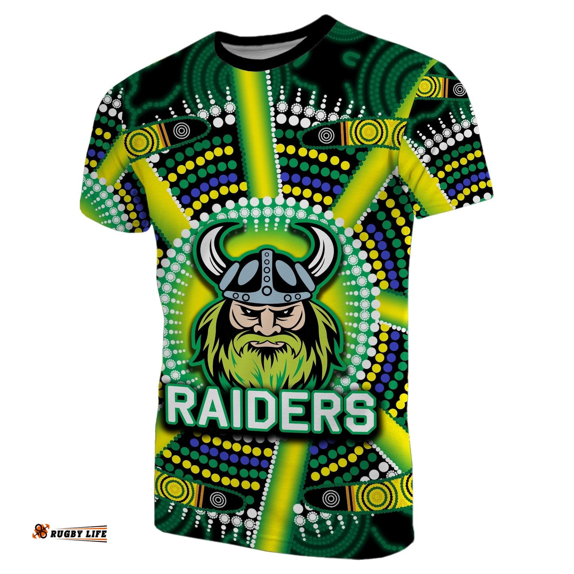 custom personalisedraiders t shirt special aboriginal