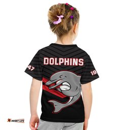 dolphins rugby t shirt sporty style ver03