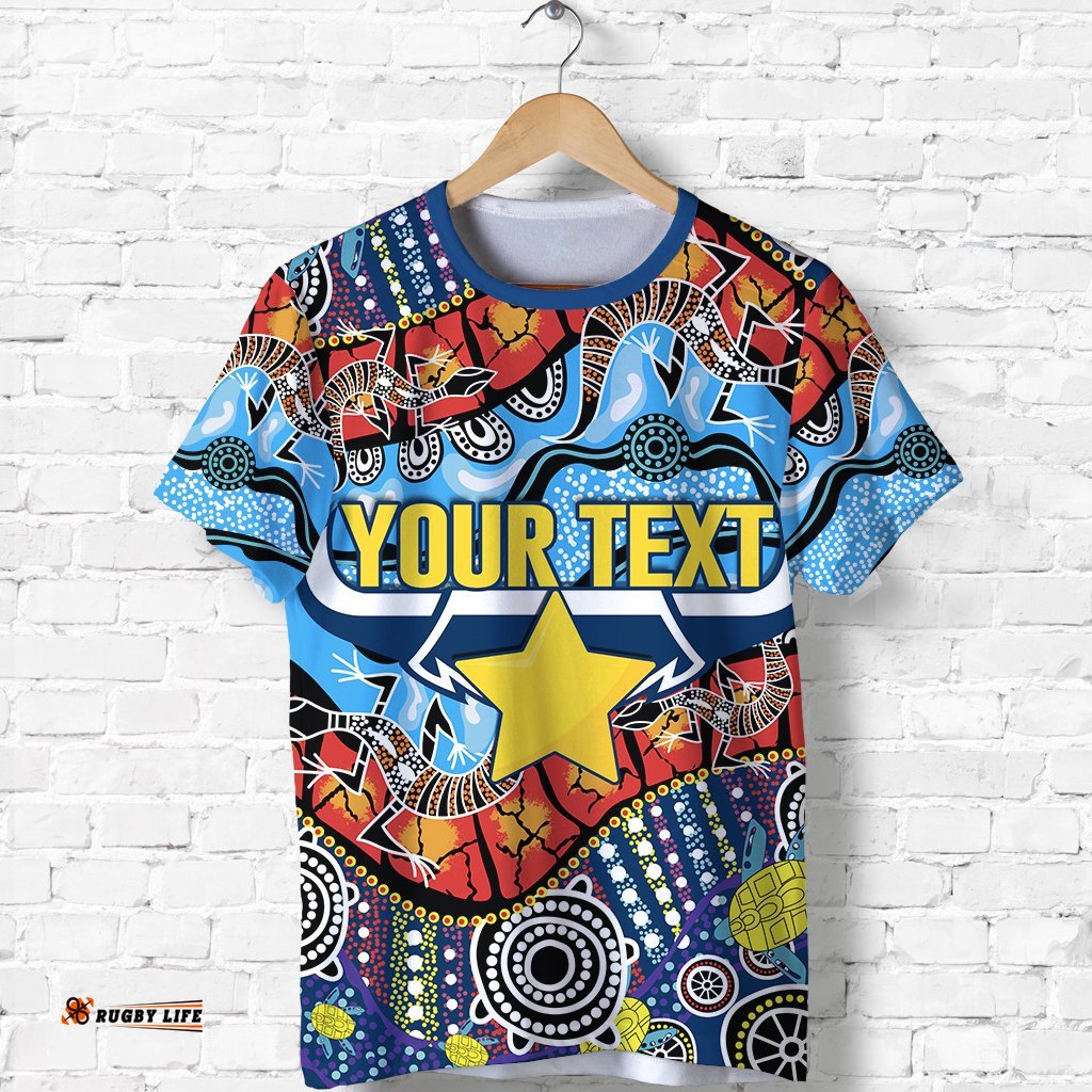 custom personalised cowboys indigenous t shirt