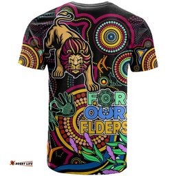lions football aboriginal art t shirt naidoc indigenous tribal