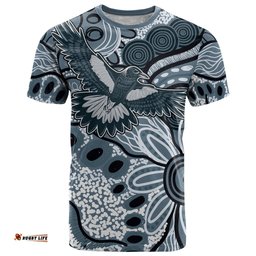 magpies aboriginal art t shirt