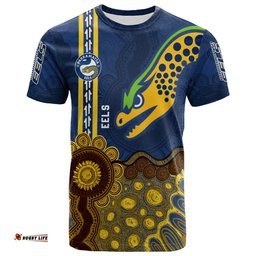 parramatta eels aboriginal t shirt rugby indigenous kangaroo tracks nrl 0