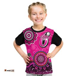 sydney sixers t shirt cricket indigenous aboriginal