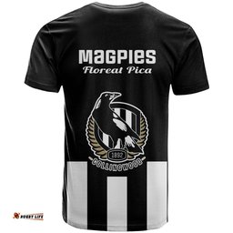 collingwood football 2023 t shirt go magpies sporty style