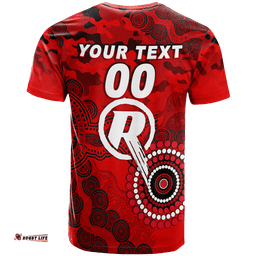 custom personalised melbourne renegades anzac day aboriginal t shirt