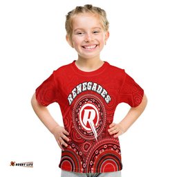 custom personalised melbourne renegades indigenous aboriginal arts t shirt