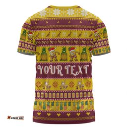 Amazing Aussie Queensland Big Things Christmas Custom T-shirt - The Big Pineapple T-shirt