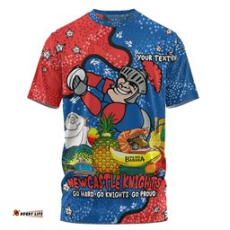 Amazing Aussie Newcastle Knights Custom T-shirt - Australian Big Things T-shirt