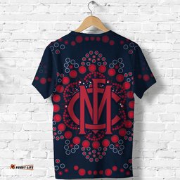custom personalised demons football t shirt melbourne indigenous