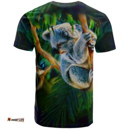 t shirt 3d koala t shirt koala aussie greeting