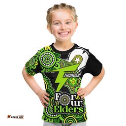 custom personalised sydney thunder cricket t shirt naidoc torres strait for our elders