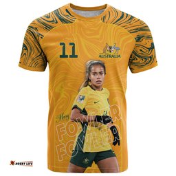 mary fowler australian matildas t shirt