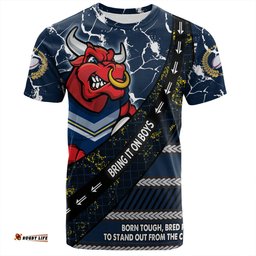 Amazing Aussie North Queensland Cowboys T-Shirt - Theme Song For Rugby With Sporty Style