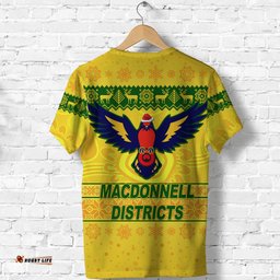 macdonnell districts t shirt christmas simple style