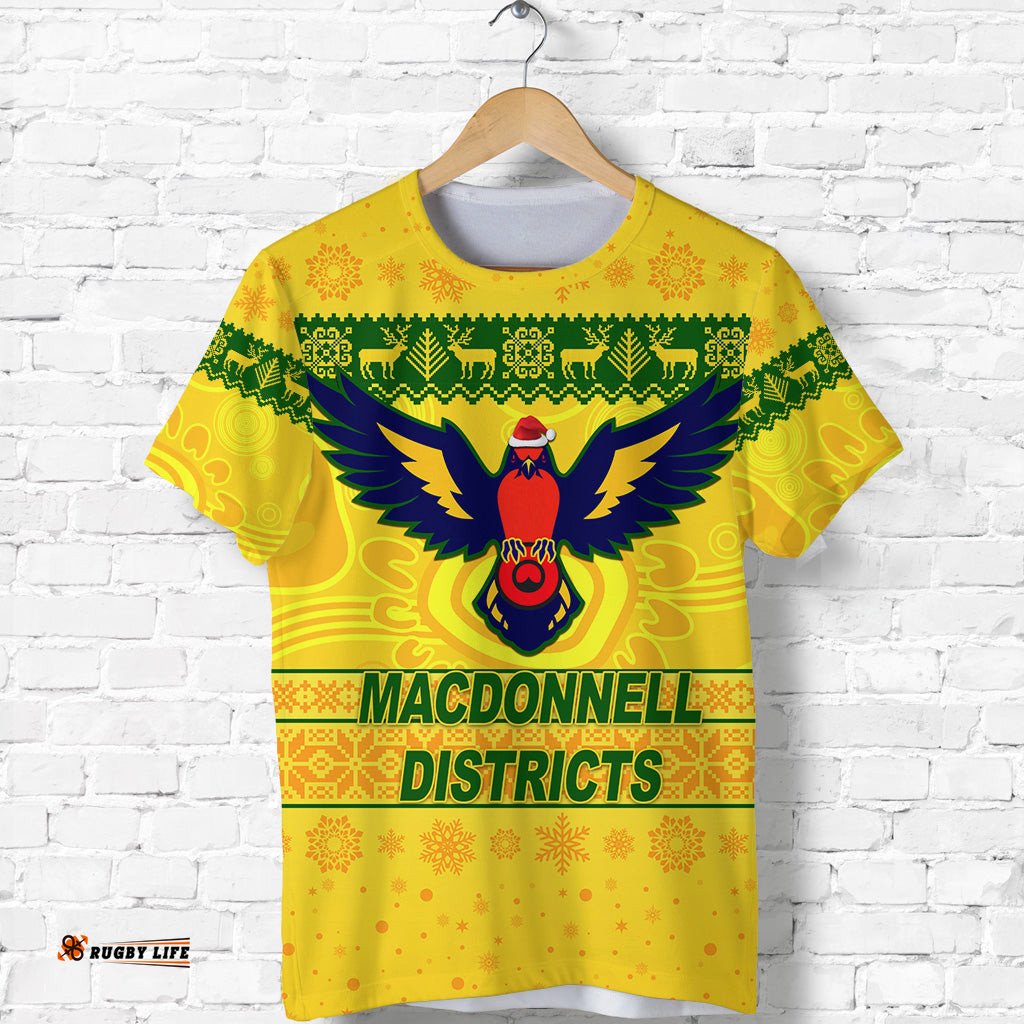 macdonnell districts t shirt christmas simple style