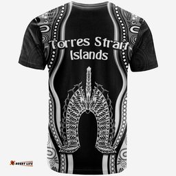 torres strait islands t shirt the dhari mix aboriginal turtle version black