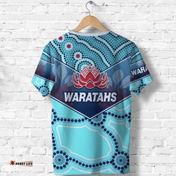 new south wales rugby union t shirt indigenous nsw waratahs