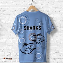 custom personalised cronulla t shirt sharks unique indigenous