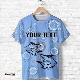 custom personalised cronulla t shirt sharks unique indigenous