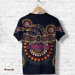 custom personalised adelaide t shirt indigenous crows