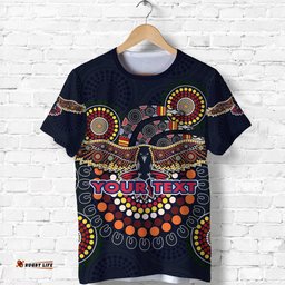 custom personalised adelaide t shirt indigenous crows