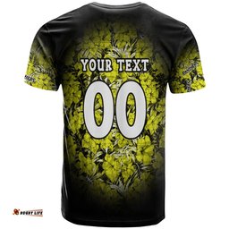 penrith panthers t shirt polynesian hibiscus tropical vintage nrl 0