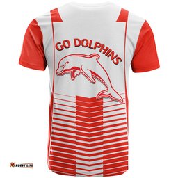 dolphins rugby t shirt sporty simple style 2023