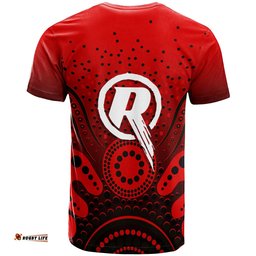 melbourne renegades t shirt aboriginal style of dot