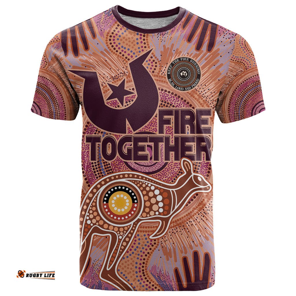 fire together naidoc 2024 t shirt indigenous cultural spirit