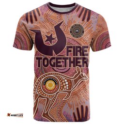 fire together naidoc 2024 t shirt indigenous cultural spirit