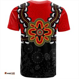 Amazing Aussie Australia T-Shirt Aboriginal Inspired Symbol Pattern