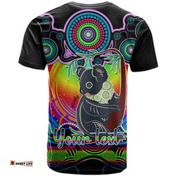 personalised australia cancer koala zodiac t shirt auz astrology aboriginal rainbow